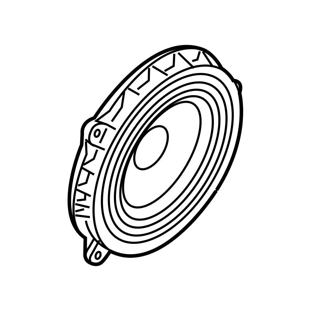 OEM Speaker for BMW 228i xDrive, 230i, 330e, 330e xDrive, 330i (2020–2023)
