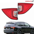 LED Tail Lights for Honda Pilot (2019–2022) Driver Left + Passenger Right