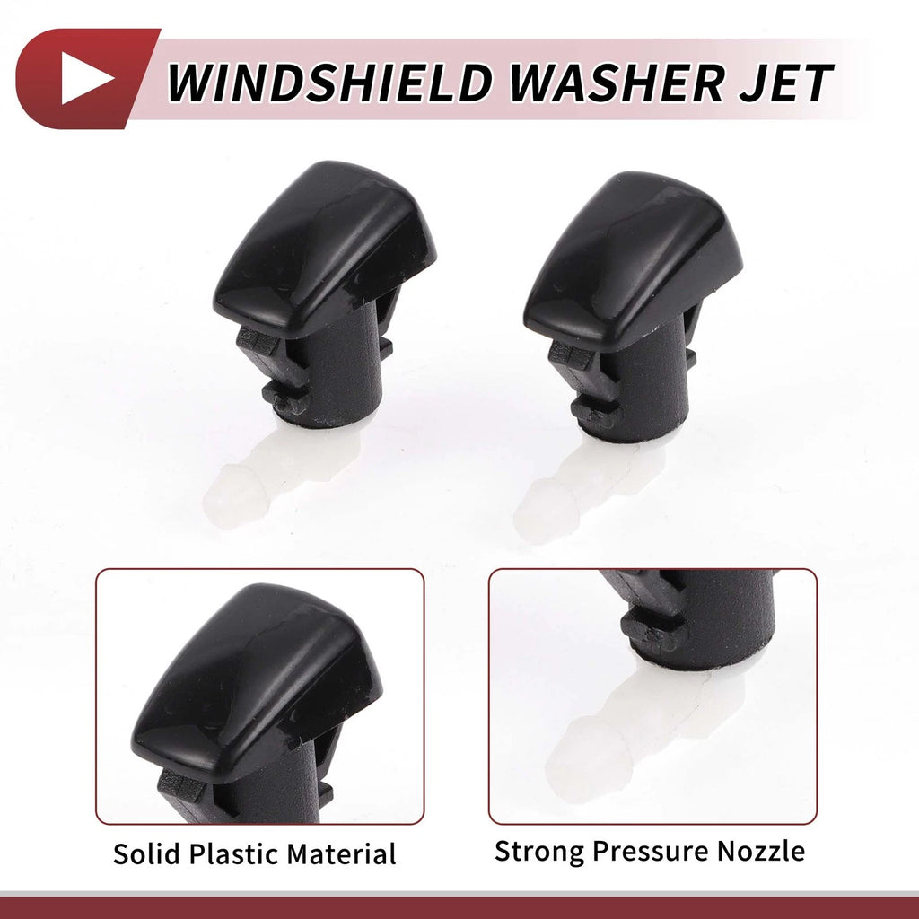 Set of 2 Windshield Washer Nozzles for Cadillac SRX (No. 25823361)