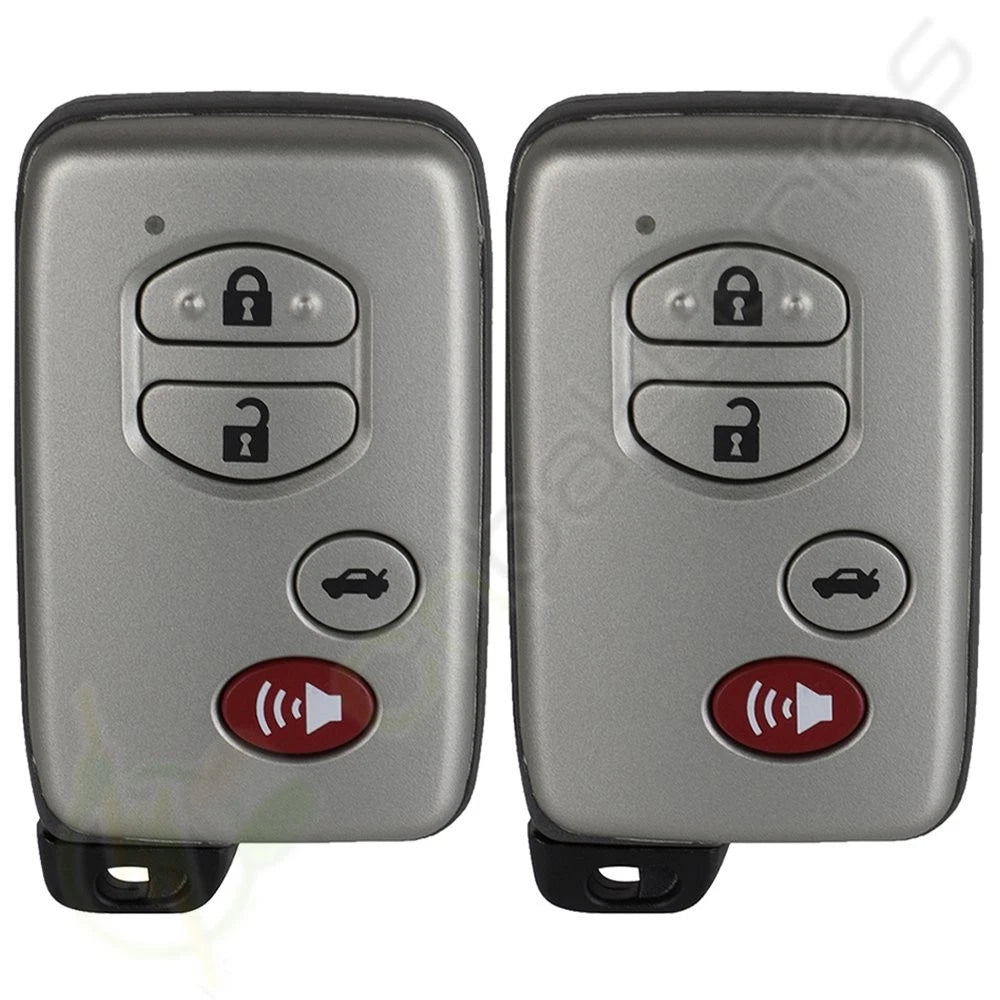 2 Replacement Keyless Entry Fob for Toyota Avalon Camry (2006–2010)