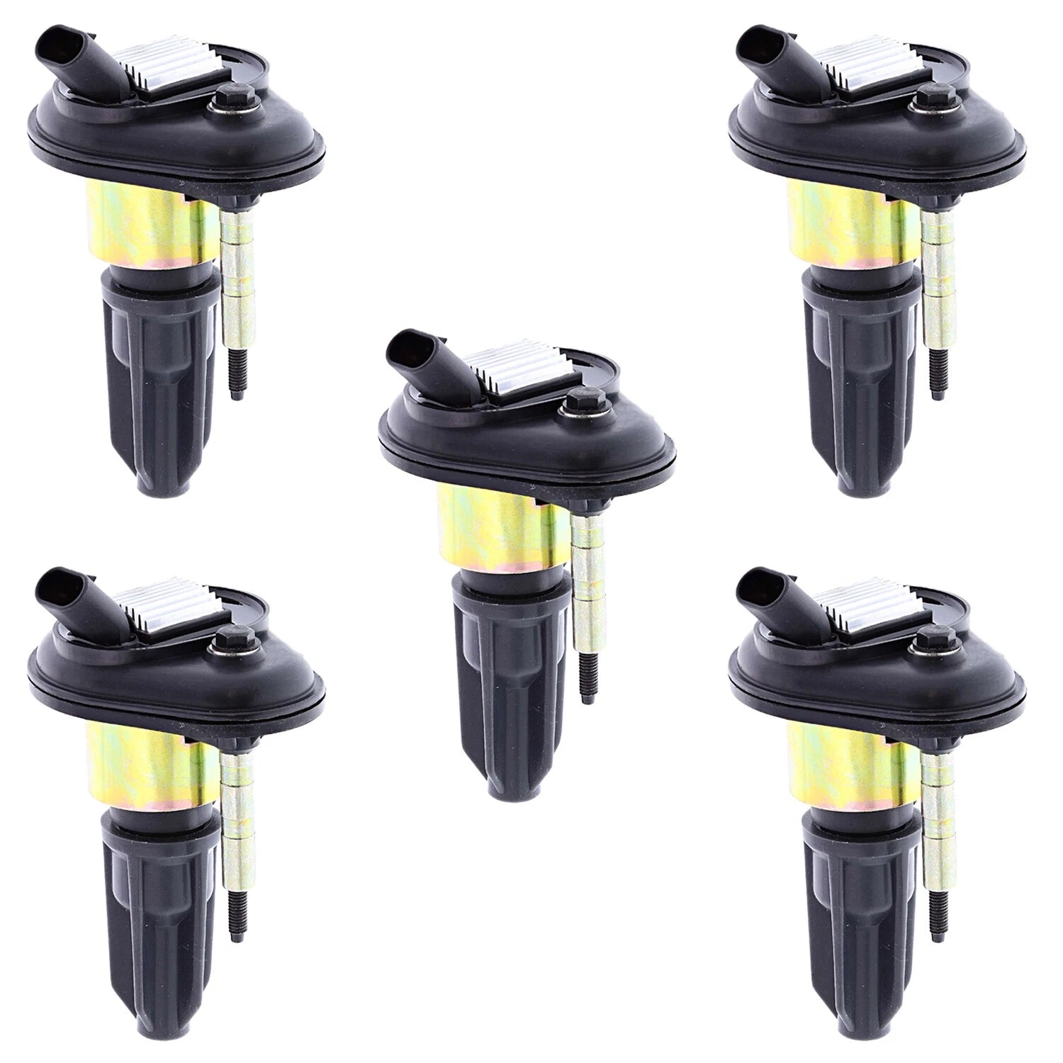Set of 5 Denso COP Ignition Coils for Colorado Canyon H3 i-350 i-370