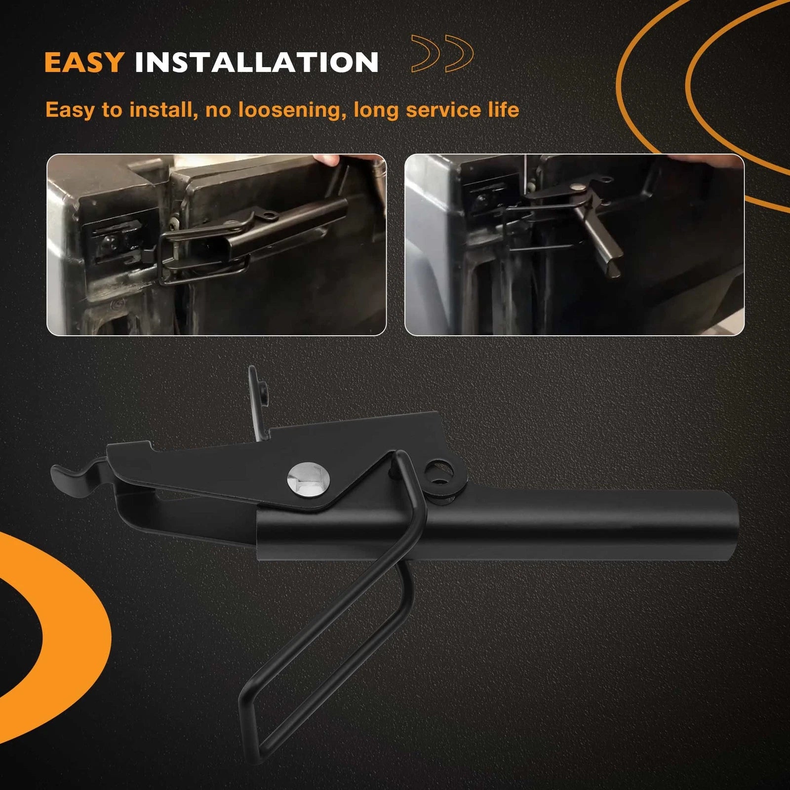 Hand Tailgate Latch Set for Polaris Ranger 800 570 500 GEM E2 (2010–2023)