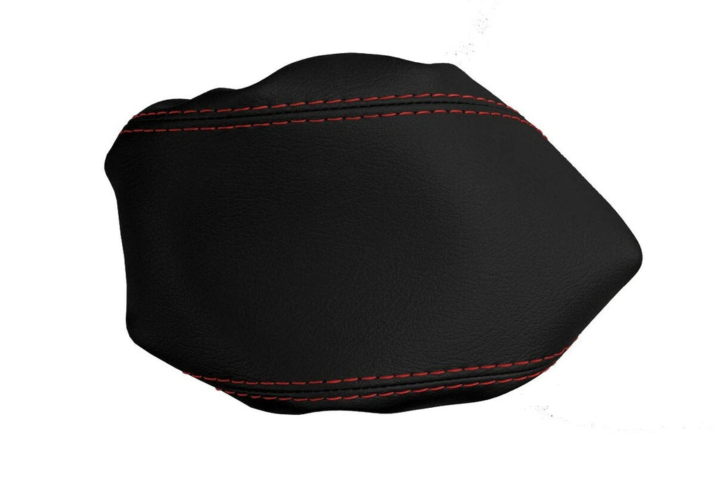 Console Lid Pull Over Cover for Toyota Sequoia (2008–2022) Red Stitch