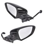 Set of 2 Heated Signal Light Mirrors for Kia Forte Sedan (2014–2016)