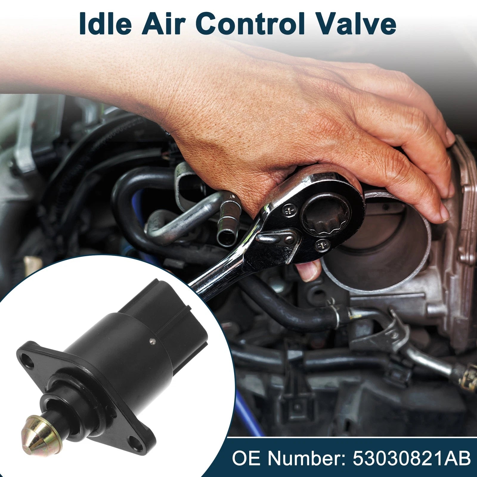 Idle Air Control Valve for Jeep Grand Cherokee (1998–2004) No. 53030821AB