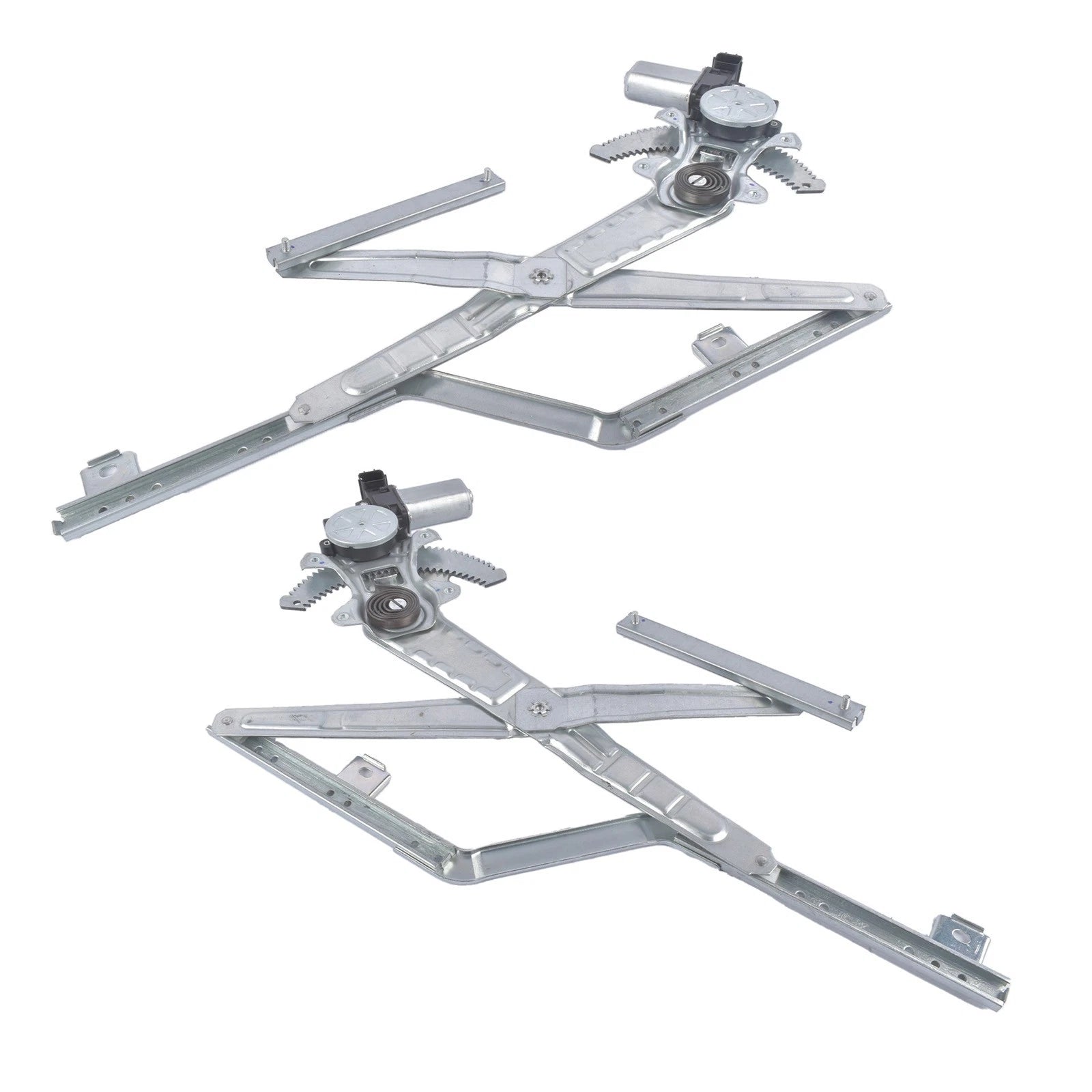 Pair Front Door Power Window Regulators for Isuzu NQR (2007-2016)