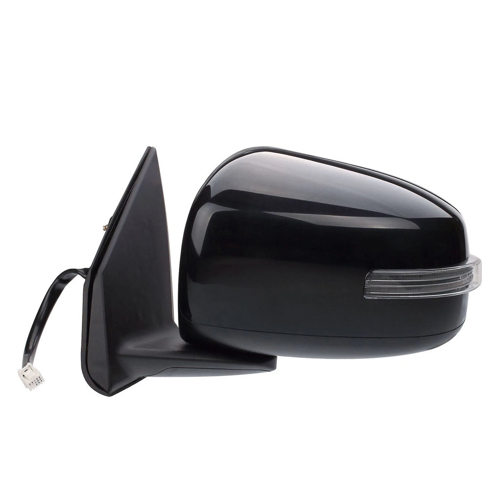Replacement Ready to Paint Driver Power Door Mirror Heated for Honda Pilot (2009–2015)