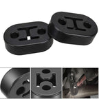 2X Rubber Exhaust Tail Pipe Mount Bracket Hanger Bushing for