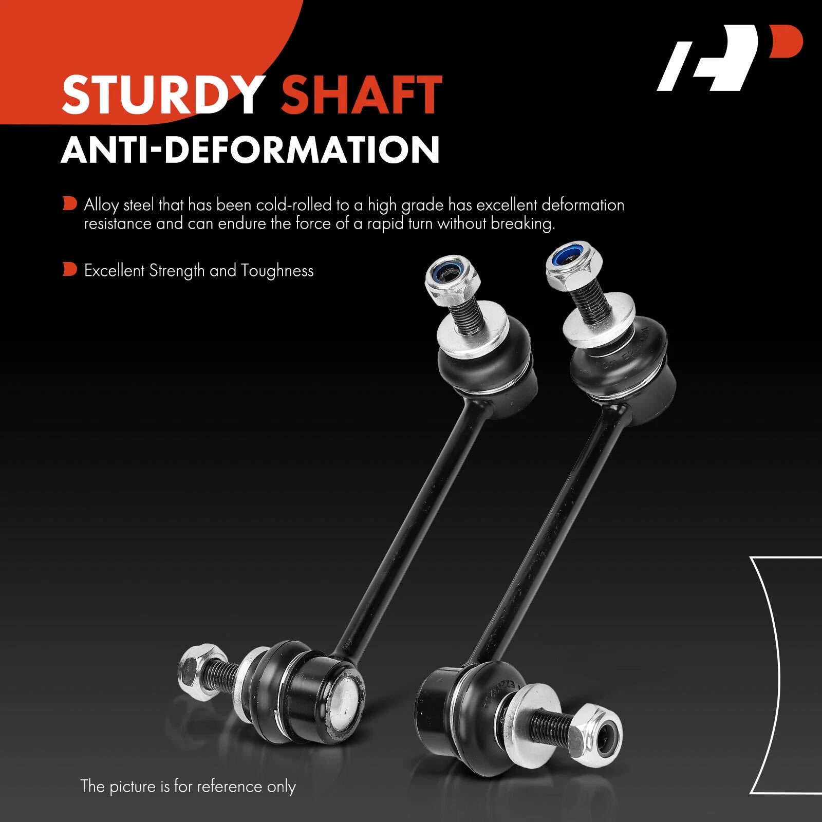 2X Rear Side Sway Bar Links for Jeep Cherokee (2014–2023)