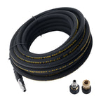 50ft 3/8" Pressure Washer Hose for (4200PSI, M22 to 3/8" Coupler)