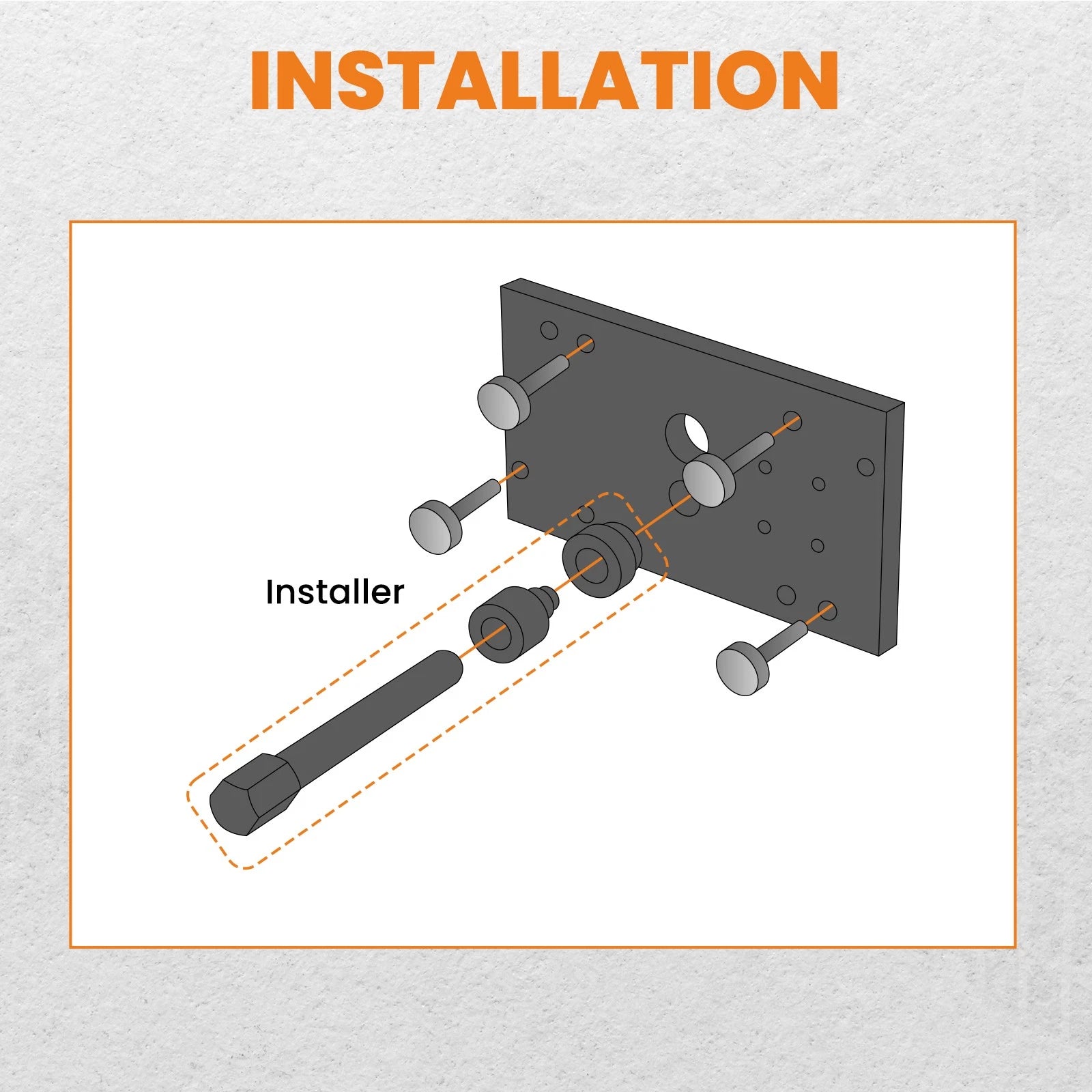 Inner Camshaft Bearing Remover Installer Tool for Harley Davidson M8 (2017–2023)
