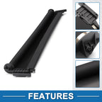 Sunroof Sun Shade Cover Assembly for BMW 535i GT (2010–2011) Plastic Black