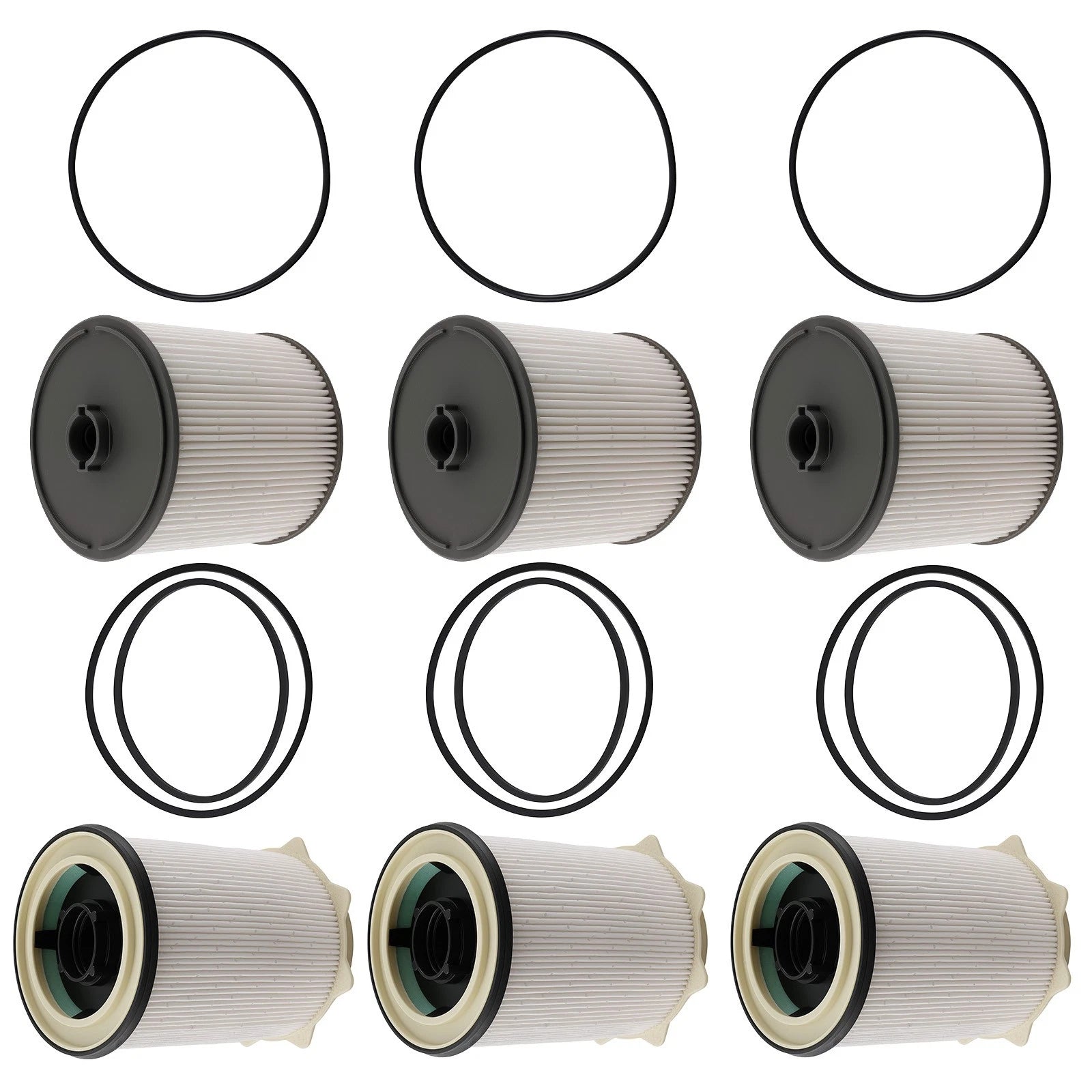 Set of 6 Fuel Filters for Ram 2500 3500 4500 5500 (2019–2020)