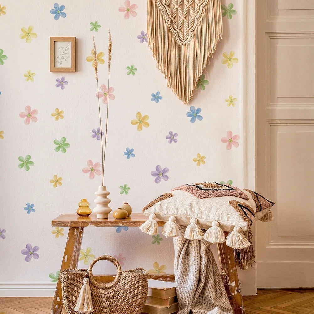 Floral Wall Sticker for Home Decoration (29x20x1cm)