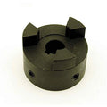 L-Jaw Coupling Half for 1/2" Bore, 1/8" Keyway
