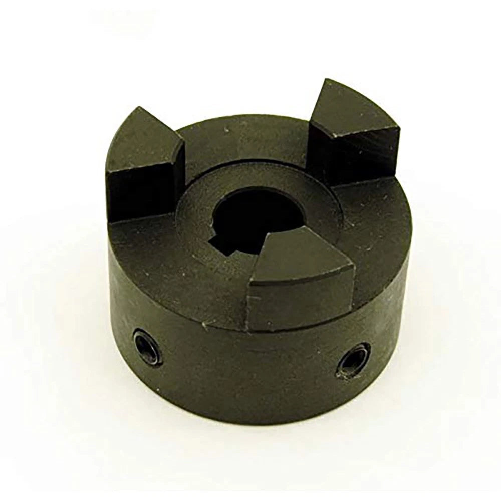 L-Jaw Coupling Half for 1/2" Bore, 1/8" Keyway