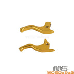 Finger Handlebar Hand Brake Clutch Levers for Harley Softail Slim (16)