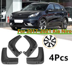 Mud Flaps Splash Guards Fender Cover 4x Front Rear for Kia Niro EV (2017–2019)