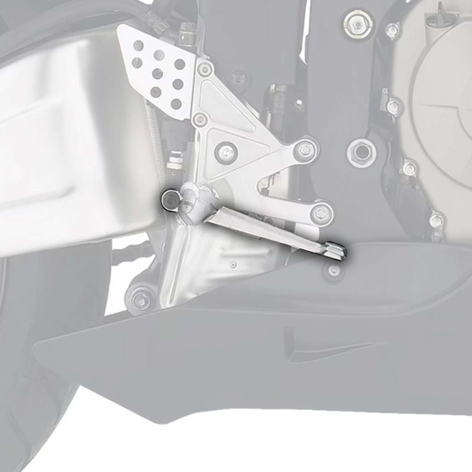 Silver Rear Brake Lever Pedal for Honda CBR600RR (2003–2006)