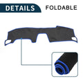 Dashboard Cover Mat for Honda Accord CY2 2024 Black Blue