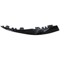 Replacement Black ABS Plastic Front Passenger Side Lower Bumper Cover Molding