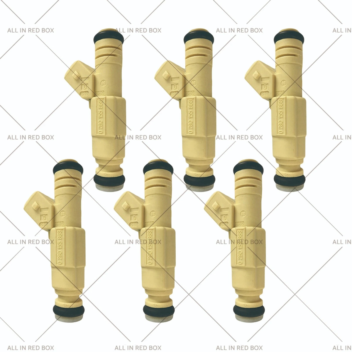6X Fuel Injectors for Holden Commodore VS VT VX VY 3.8L V6 (1995–2004) 0280155868