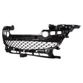 Replacement Gray Matte Plastic Front Bumper Grille (See compatibility Chart)