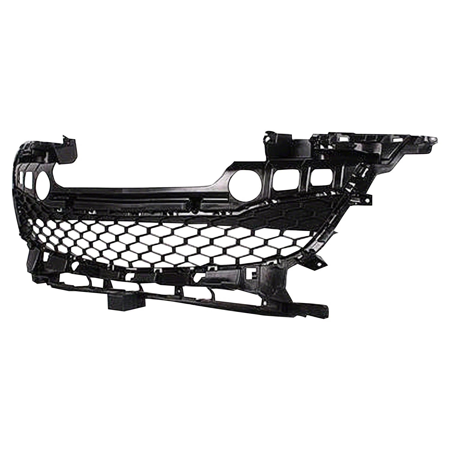 Replacement Gray Matte Plastic Front Bumper Grille (See compatibility Chart)