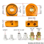 Oil Filter Sandwich Adapter for AN10 Gauge Sensor