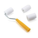 2 Inch Wall Painting Roller Kit with 6 Sponge Covers and Tray