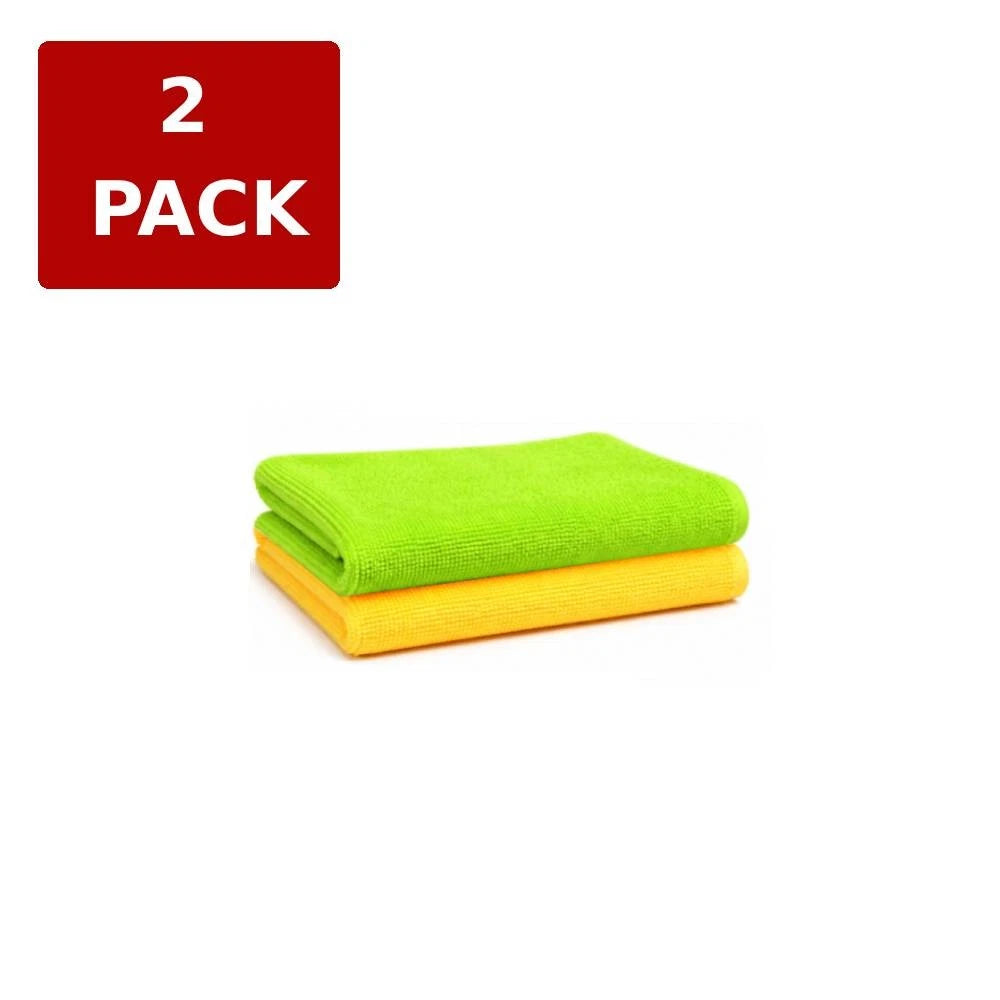 2X Ultra Absorbent Microfiber Towels for Home Cleaning