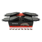 Set of 4 Akebono Severe Duty Rear Ceramic Disc Brake Pads for Dodge Ram