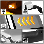 LED Arrow Turn Signal Side Hood Mirror for Volvo VN (2004–2018)