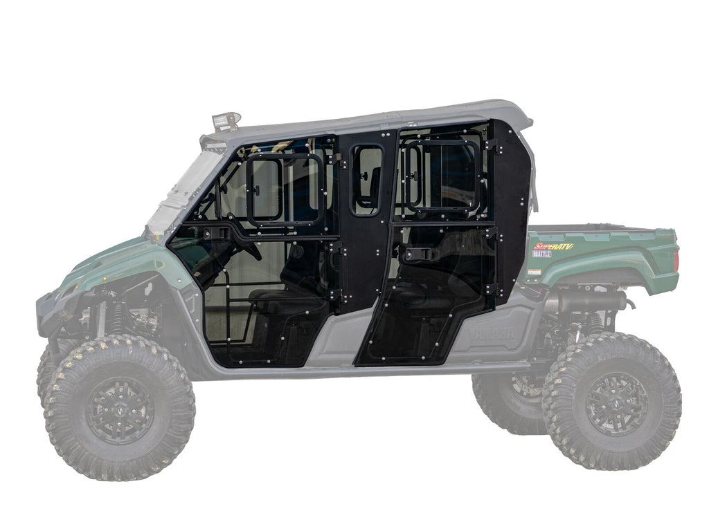 Set of 2 Hard Doors for Yamaha Viking 6 (2015+) - SuperATV