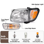 Headlight and Corner Signal Light Set for Toyota Tacoma (2001-2004)