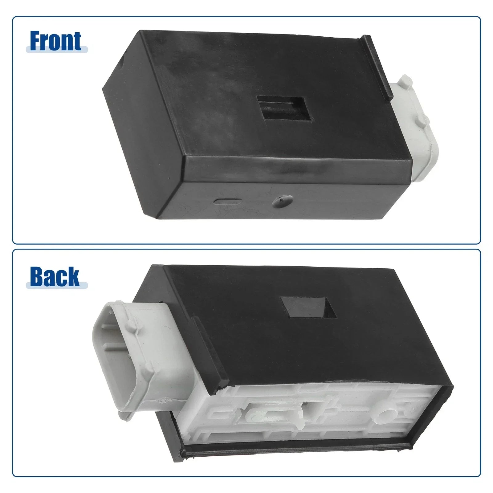 Front Left Door Lock Latch Actuator for BMW 525i Black White Gray