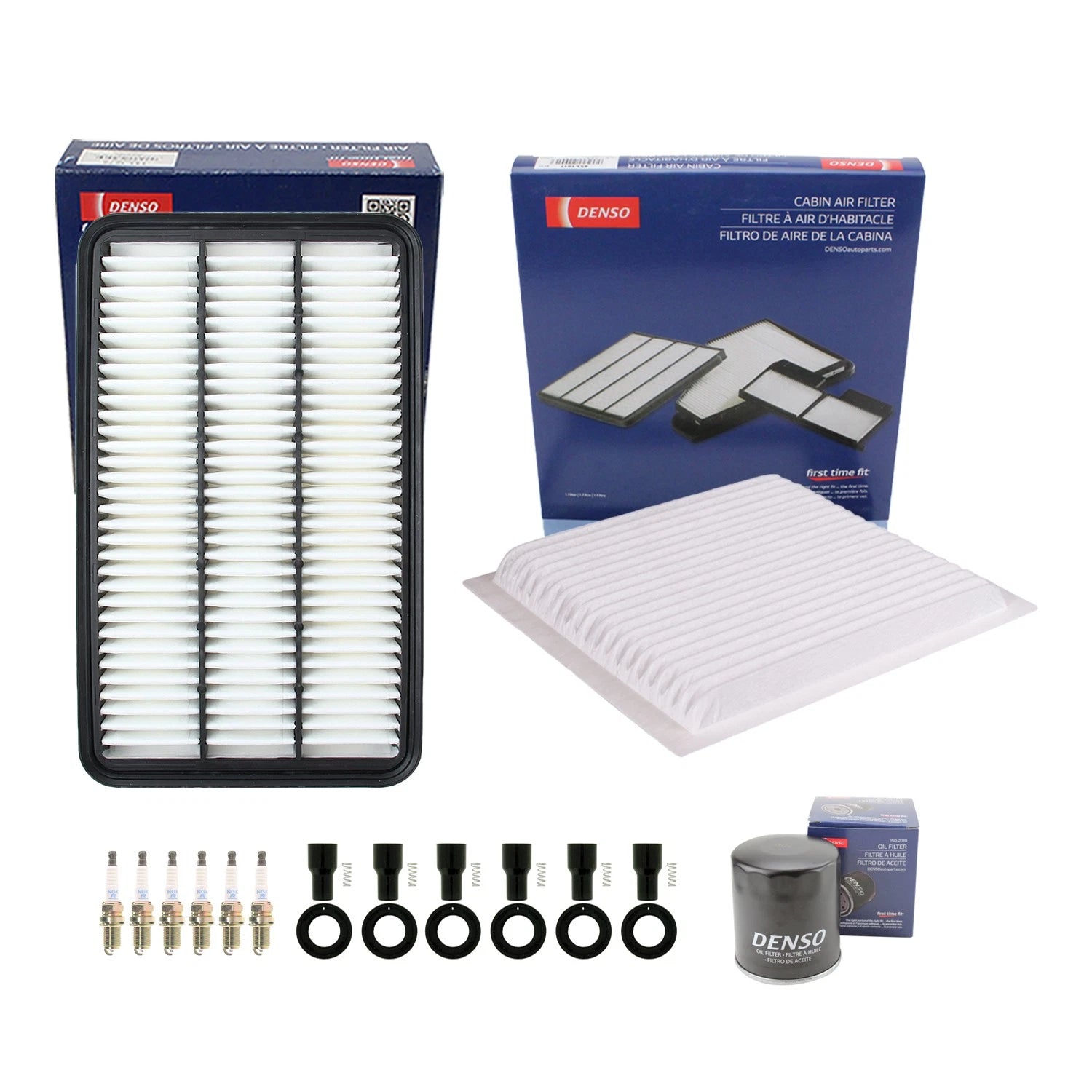 Tune Up Kit with NGK 6 Spark Plugs & Boots for Lexus RX300 (1999–2003)