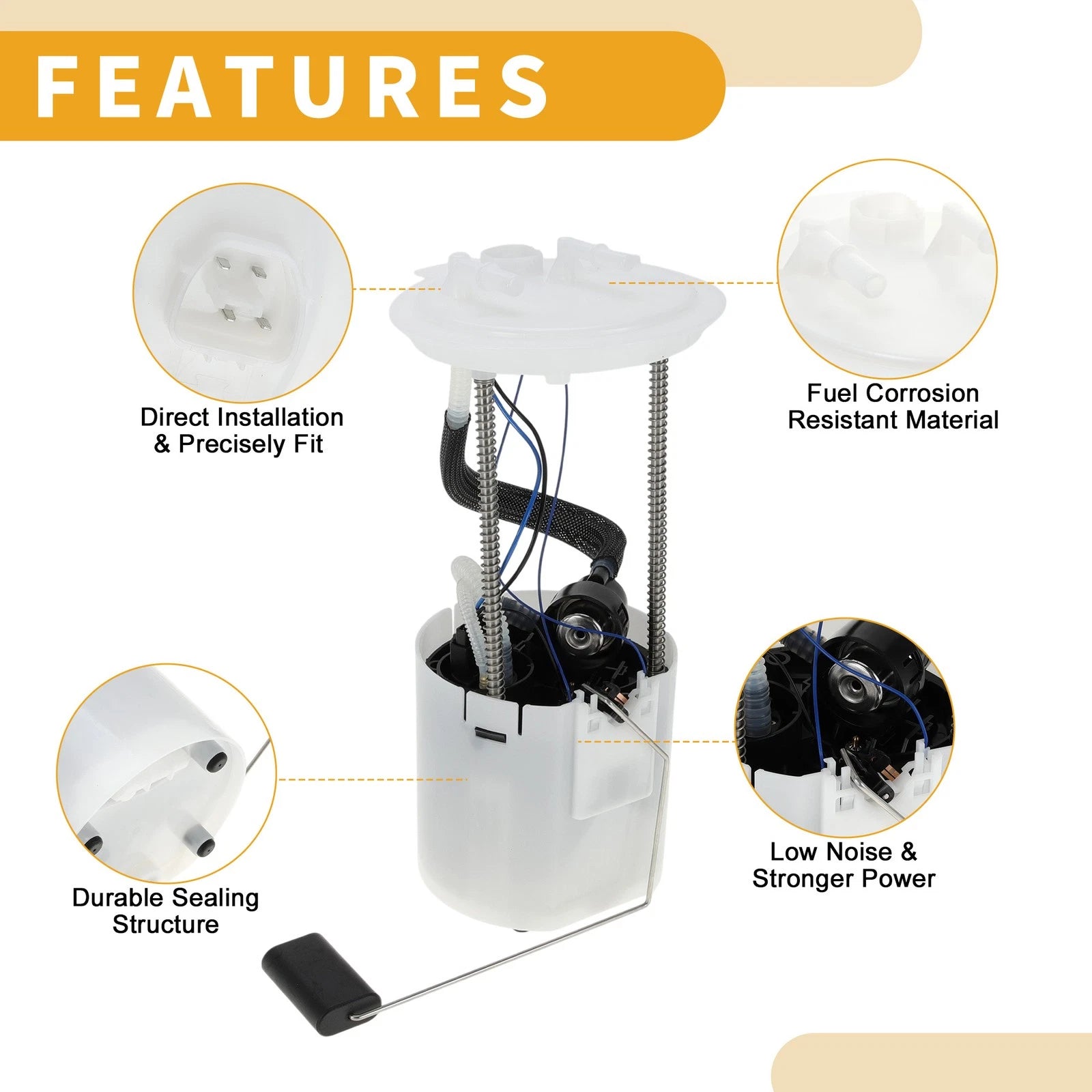 Fuel Pump Assembly for Ford Escape, Mazda, Mercury (2010–2012) No.AL8Z9H307A