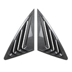 Rear Window Quarter Vent Louver Covers for Audi Q3 Sportback (2019–2024)