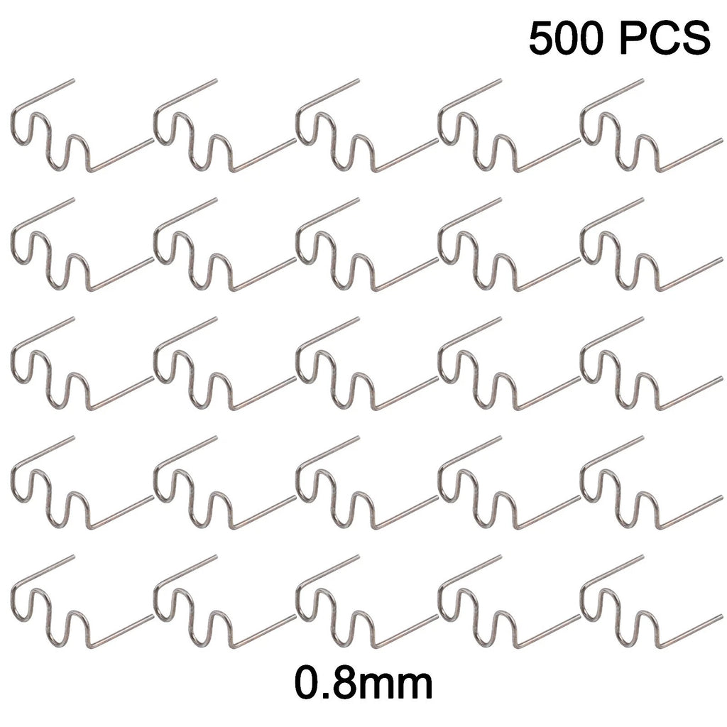 500-Piece Plastic Repair Welding Kit for Sheet Metal
