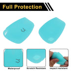 Glow Blue Key Case for Mercedes-Benz C-Class (2001–2015) - 3 Buttons