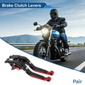 Short Long Brake Clutch Levers for Suzuki Hayabusa GSXR1300 (2008–2020) Black Red