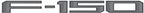 Tailgate Letter Inserts Pro-Access in Tremor Grey for 2024–2026 Ford F150