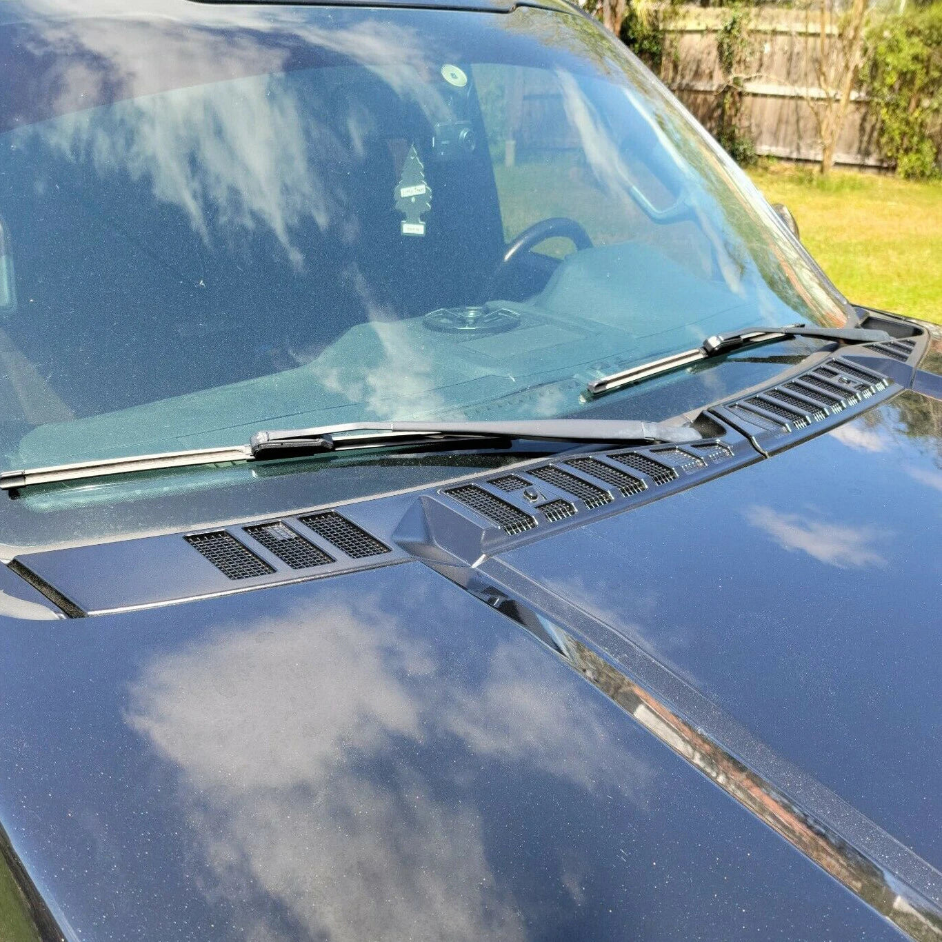 Windshield Wiper Cowl Cover Grille Insert Panel for Ford F150 (2015–2020)