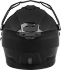 FLY RACING Trekker Solid Full-Face Helmet 2X-Large Matte Black for Street Riding