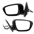 Power Heated Mirrors for Nissan Pathfinder (2017) - Memory, Turn Signal
