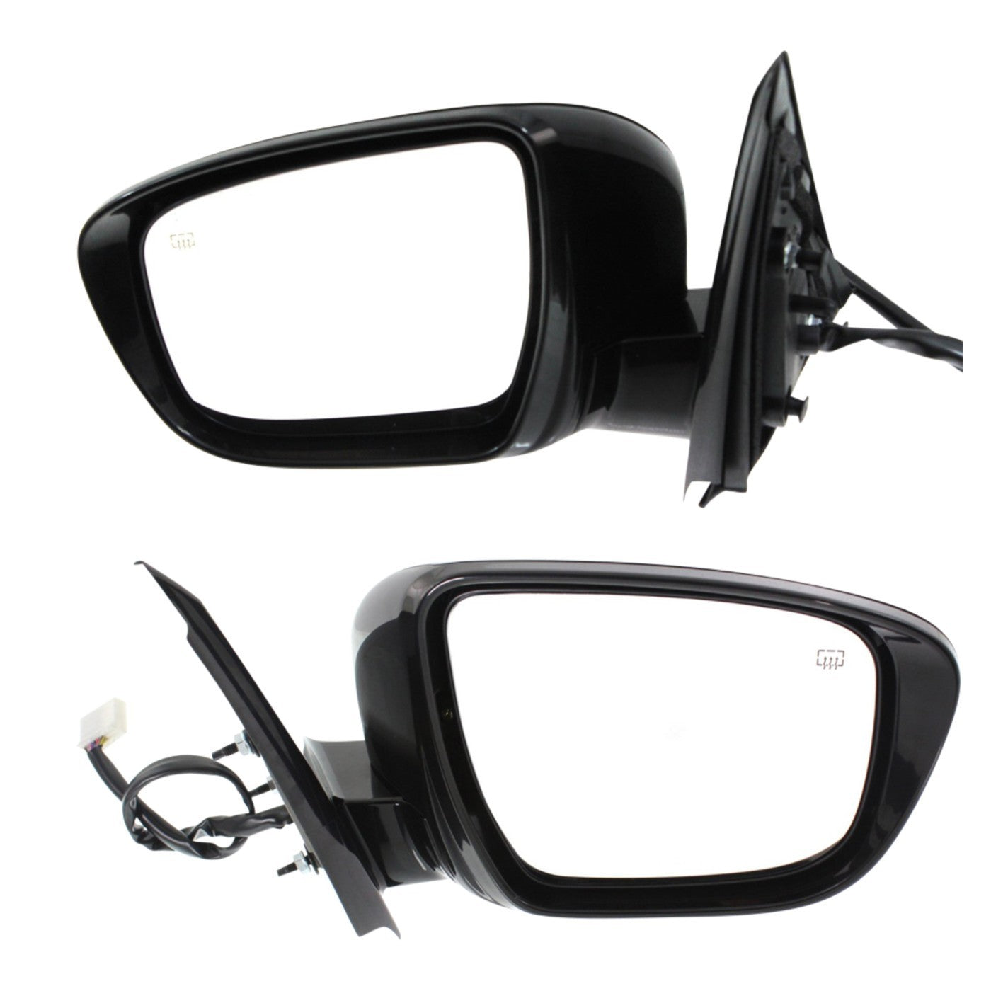 Power Heated Mirrors for Nissan Pathfinder (2017) - Memory, Turn Signal