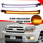 LED Dynamic Daytime Running Lights with Turn Signal for Toyota 4Runner (2003–2005)