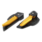Gold Rear Passenger Foot Pegs for Vespa Sprint Primavera 50 125 150 (13-23)
