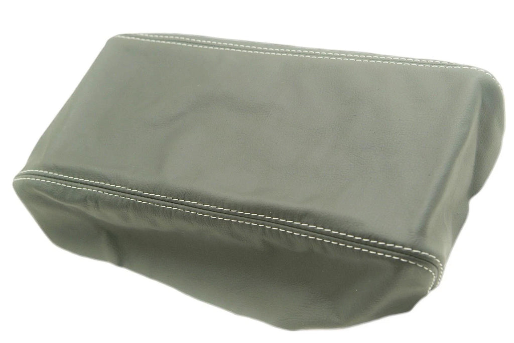Leather Synthetic Console Armrest Cover for Chrysler 300 (2005–2007) Gray